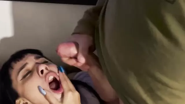 A psychiatrist cum on the face of a beautiful Argentinean woman